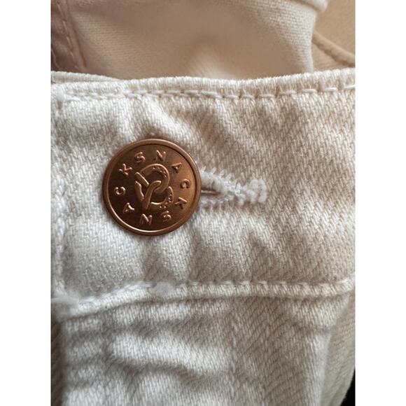 New ~ MOTHER DENIM ~ The Fun Dip Cargo Skirt Size 28 - Picture 6 of 10